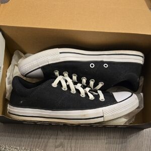 Classic Black and White Sneakers